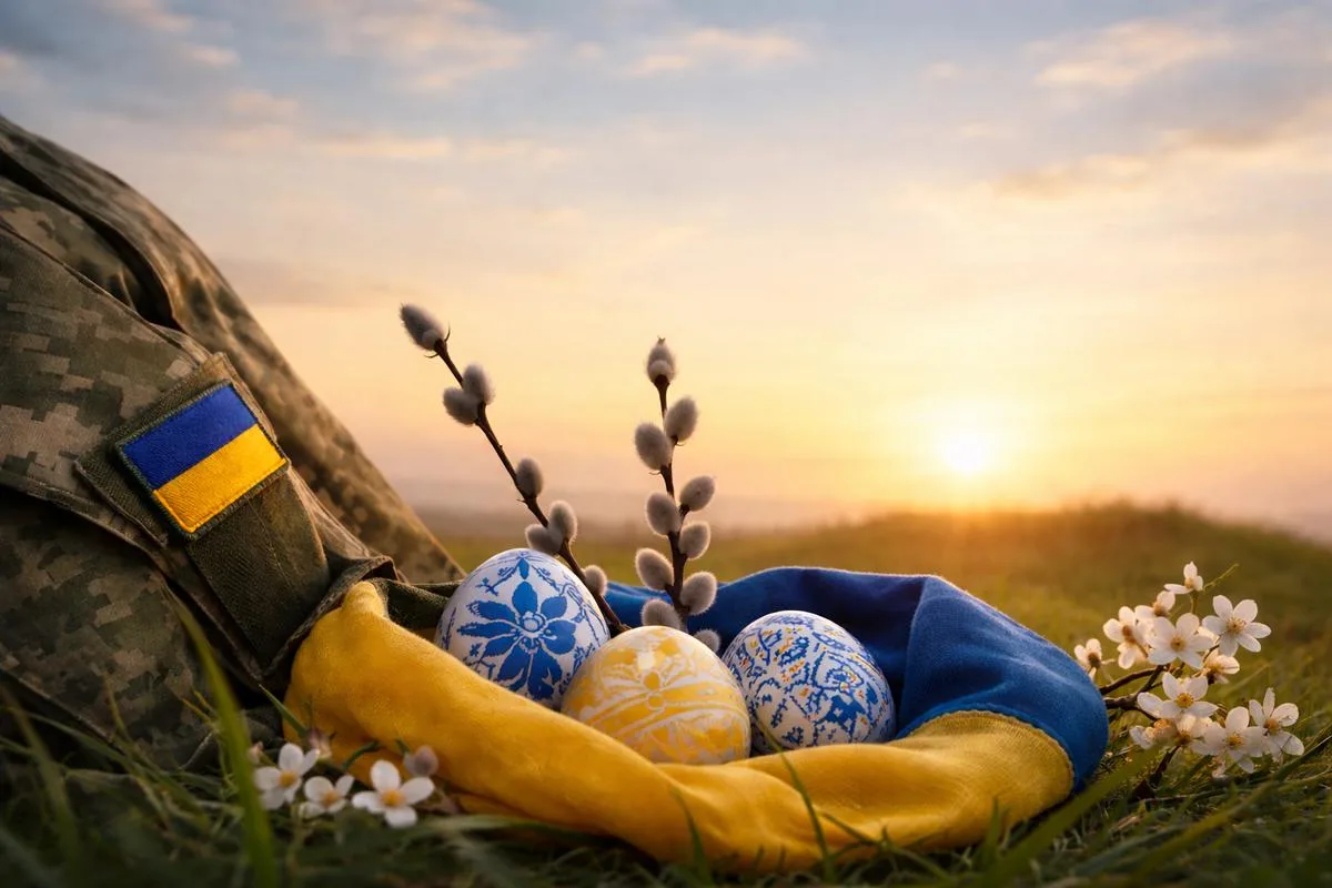 Директор Олександр Борзих вітає зі святом Христового Воскресіння!
